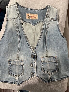 The Limited Light Blue Denim Shirt with Tan Label